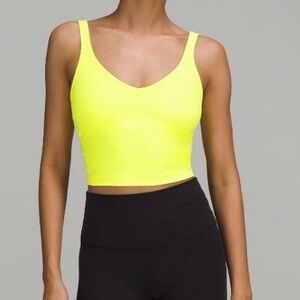 Lululemon Neon Yellow Align Tank